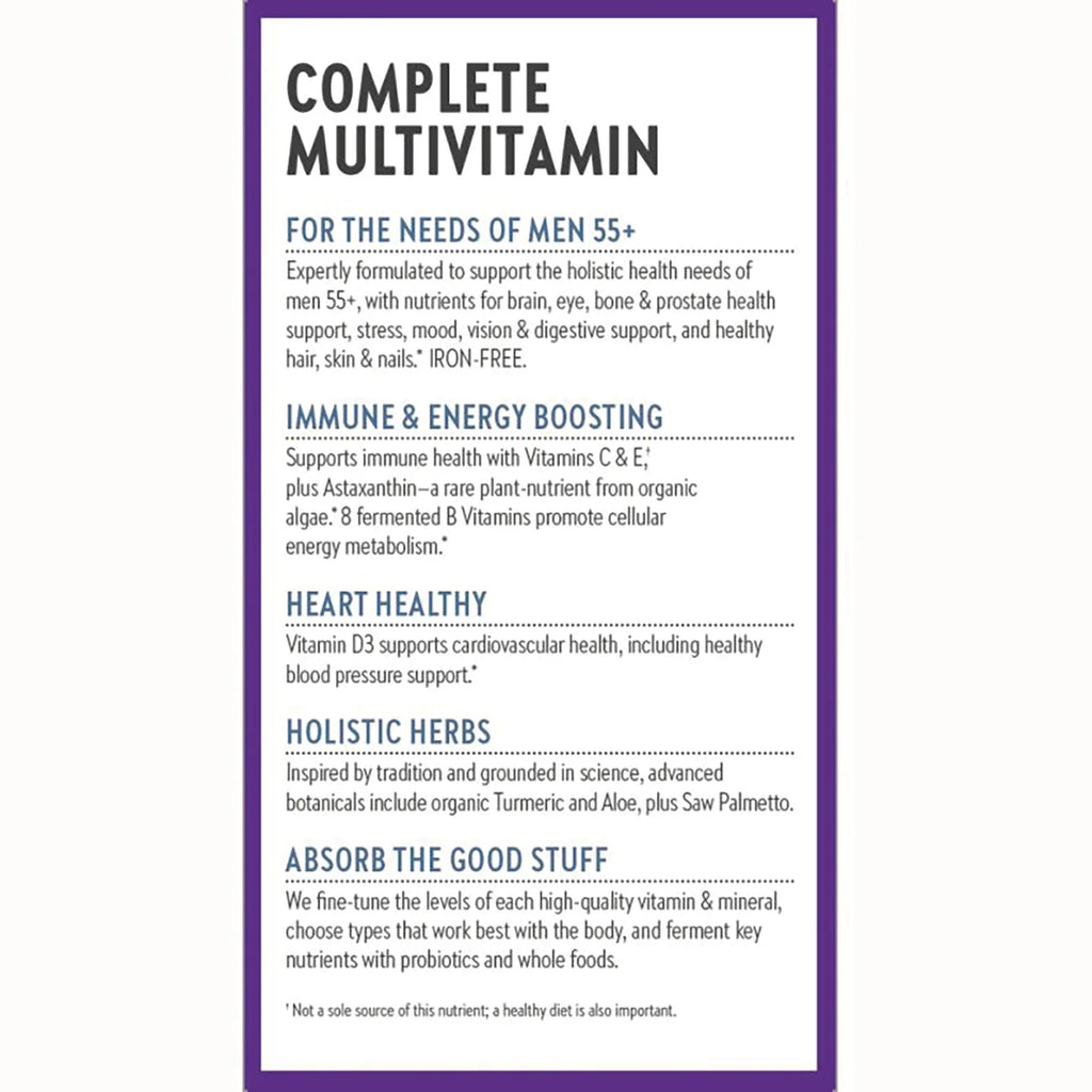 One Daily Every Mans Multivitamin 55+