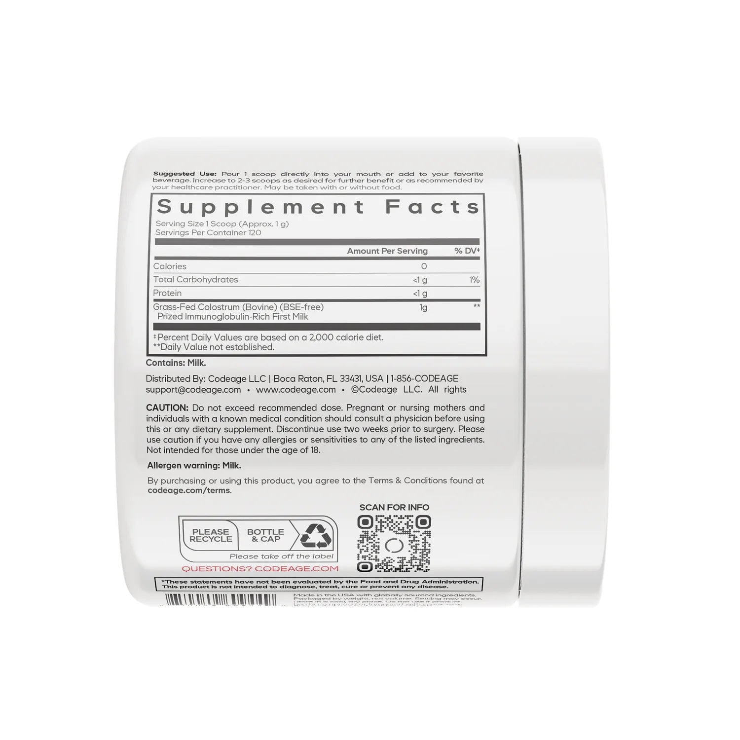 Colostrum - Unflavored