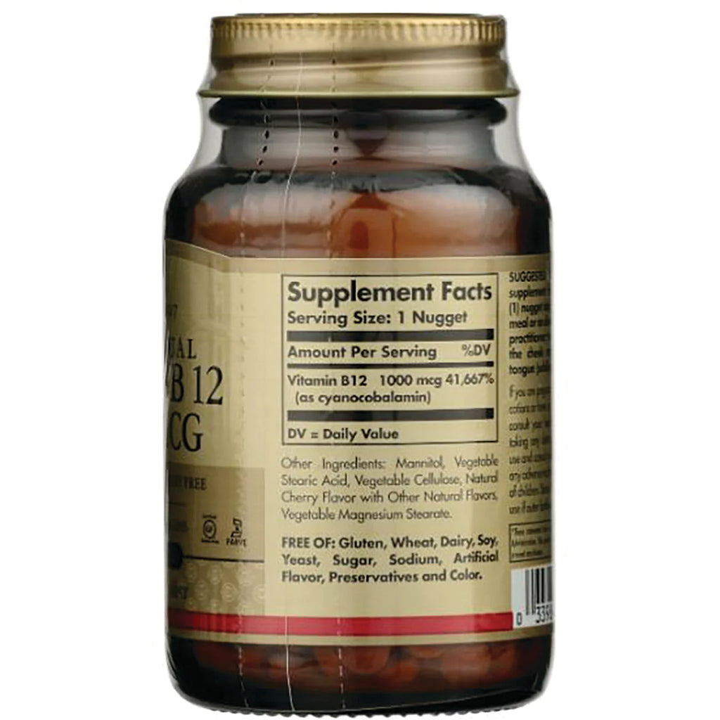 Sublingual Vitamin B 12