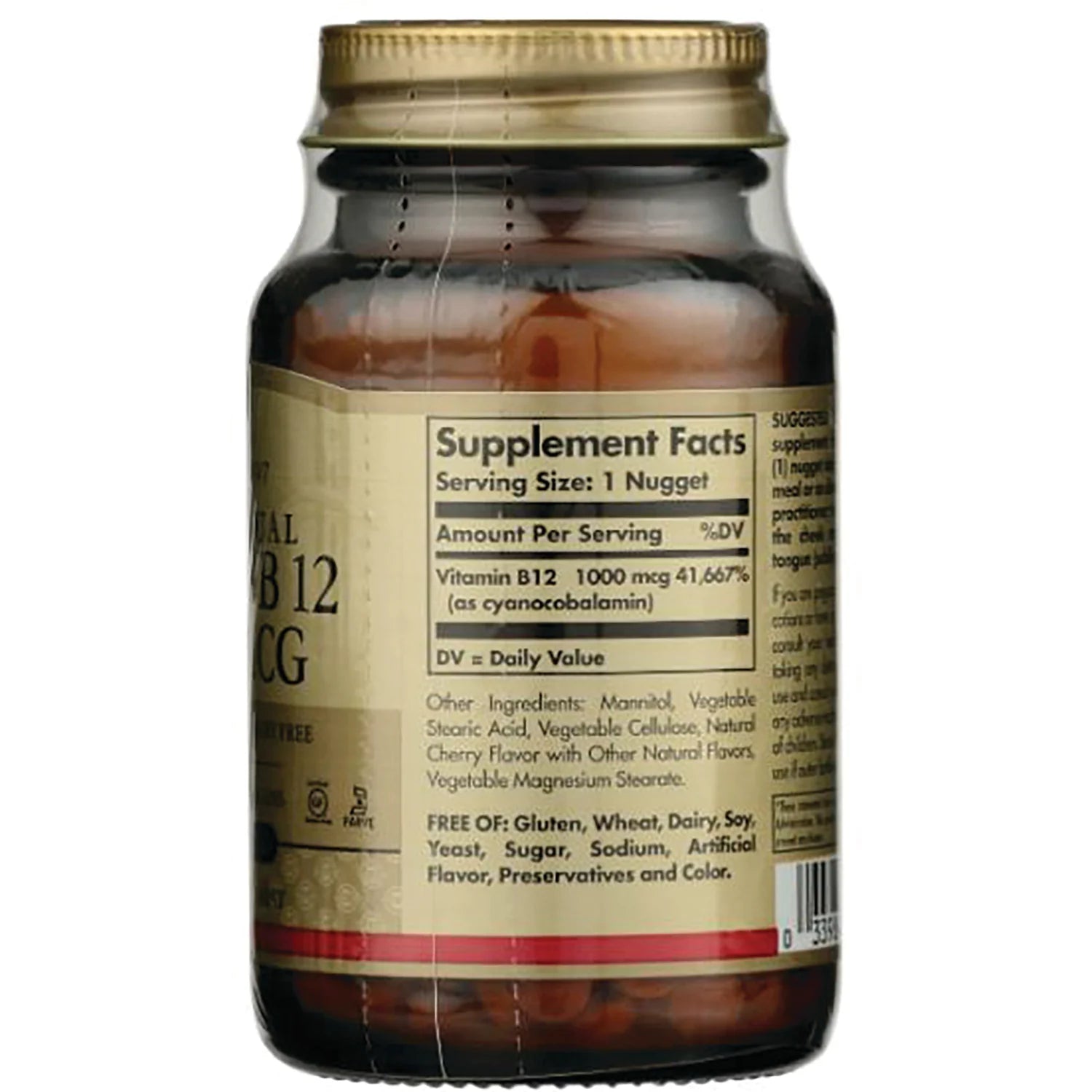 Sublingual Vitamin B 12