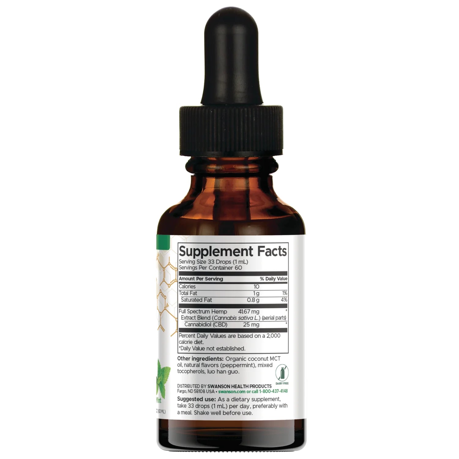 Extra Strength CBD Full Spectrum - Mint