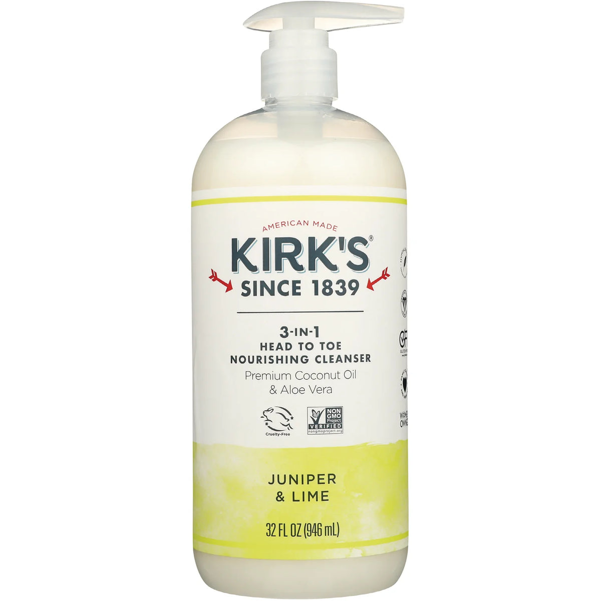 3-in-1 Head to Toe Nourishing Cleanser - Juniper & Lime