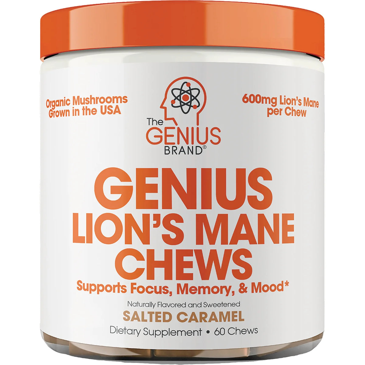 Genius Lions Mane Chews - Salted Caramel