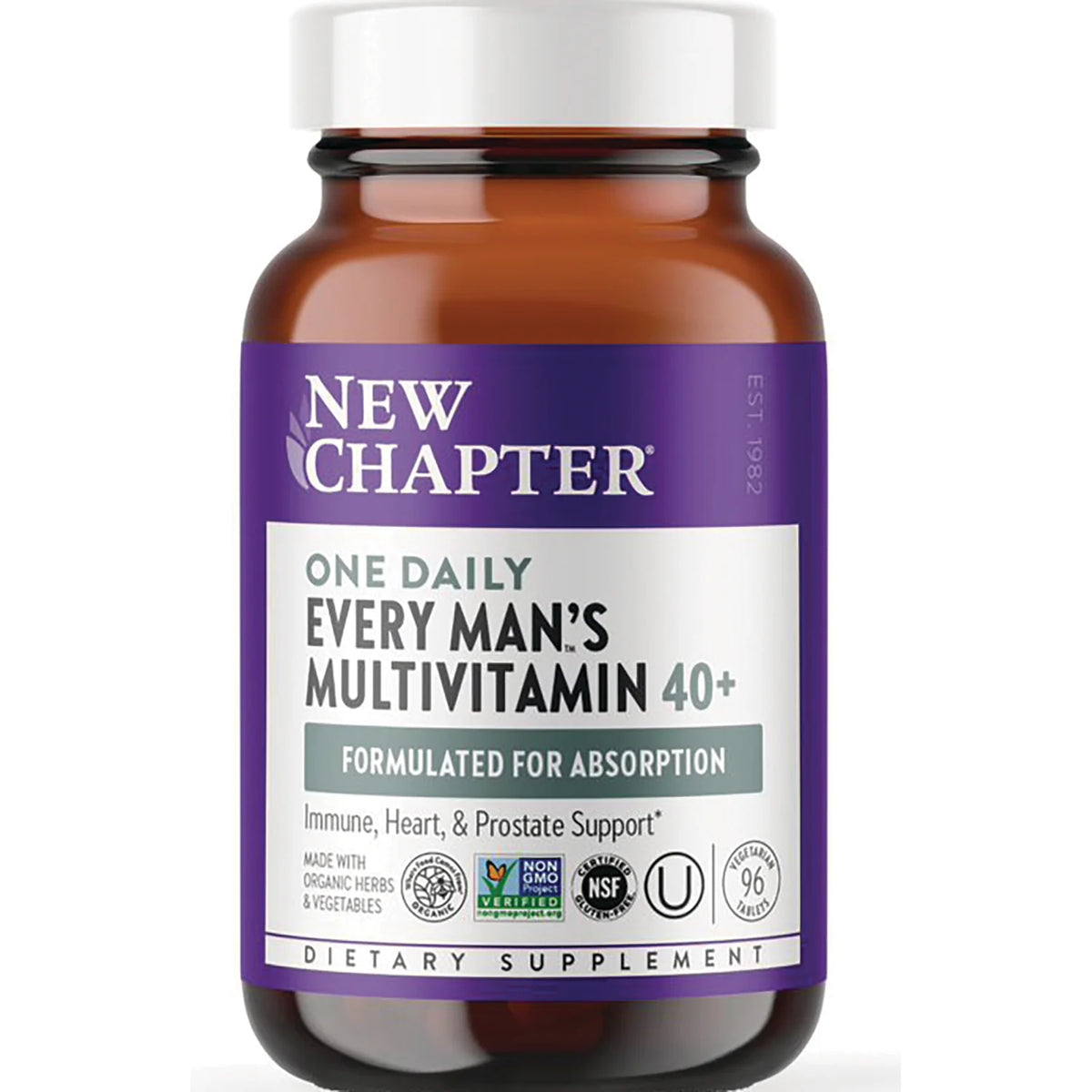 One Daily Every Mans Multivitamin 40+