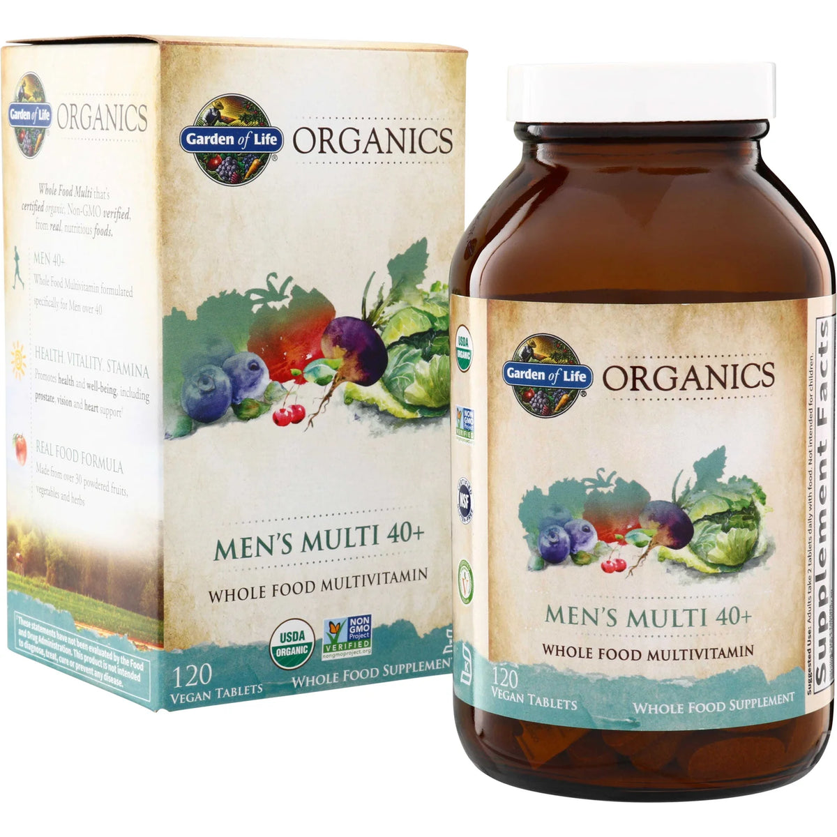 Organics Mens Multi 40+