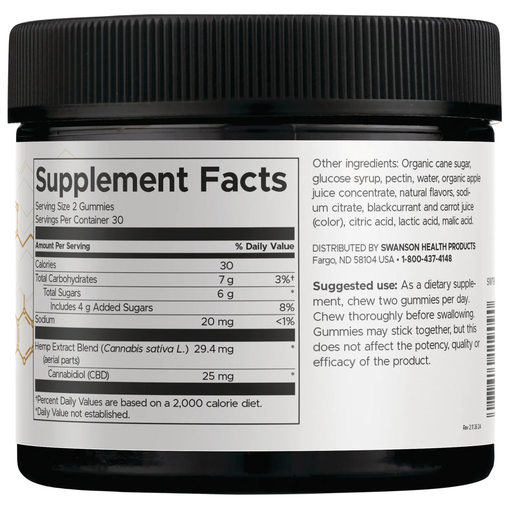CBD Gummies - Red Raspberry