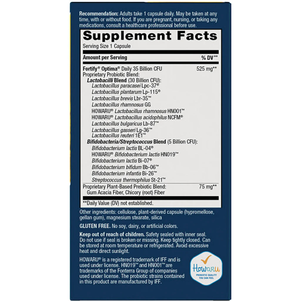 Fortify Optima Probiotic