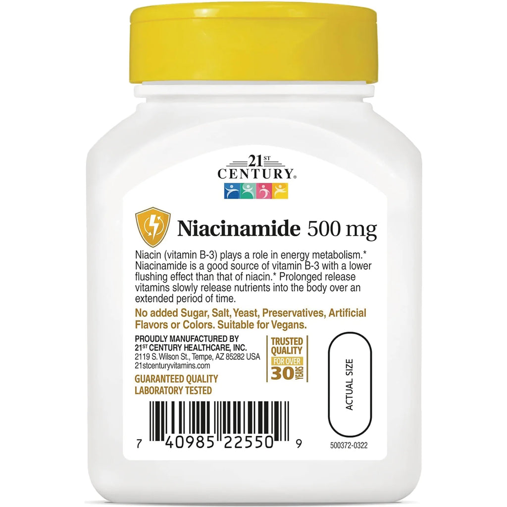 Prolonged Release Niacinamide