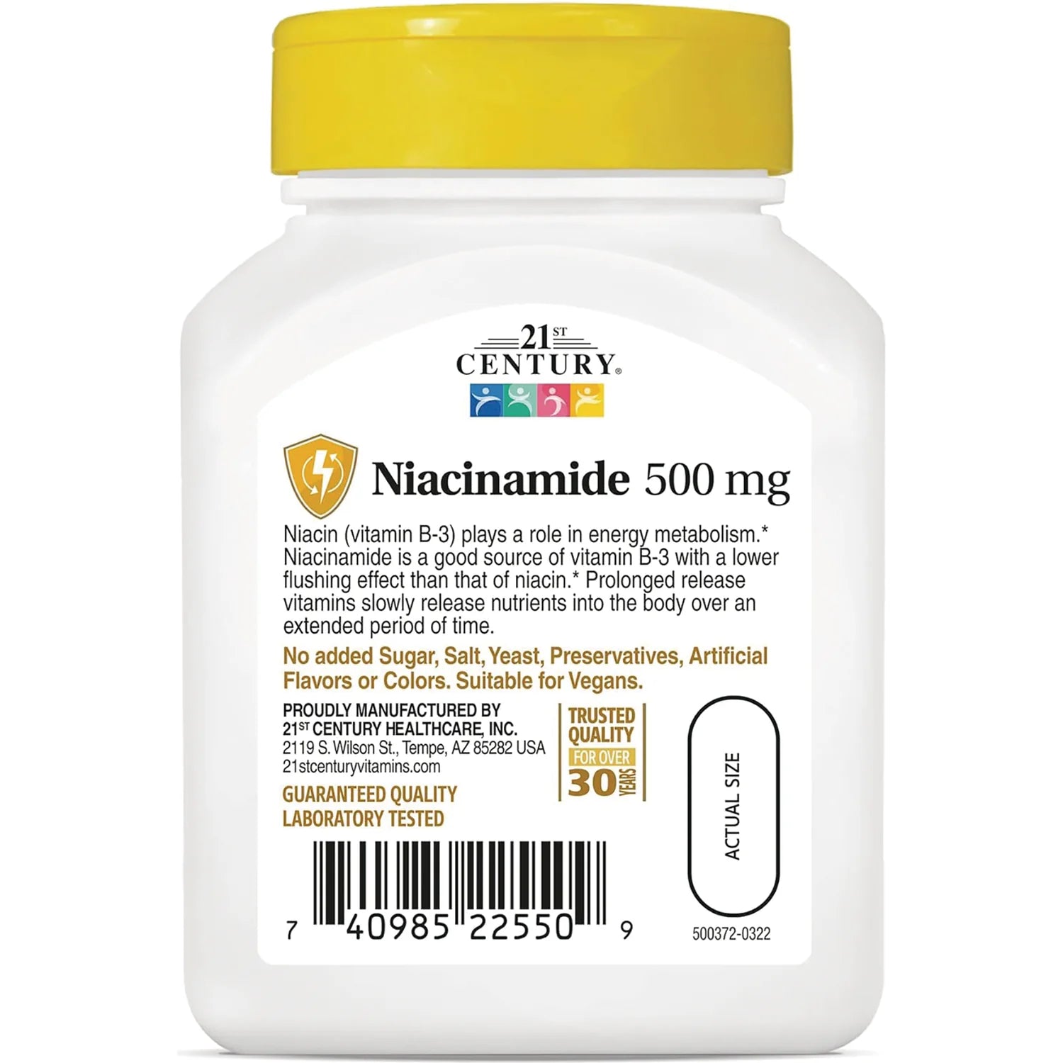 Prolonged Release Niacinamide