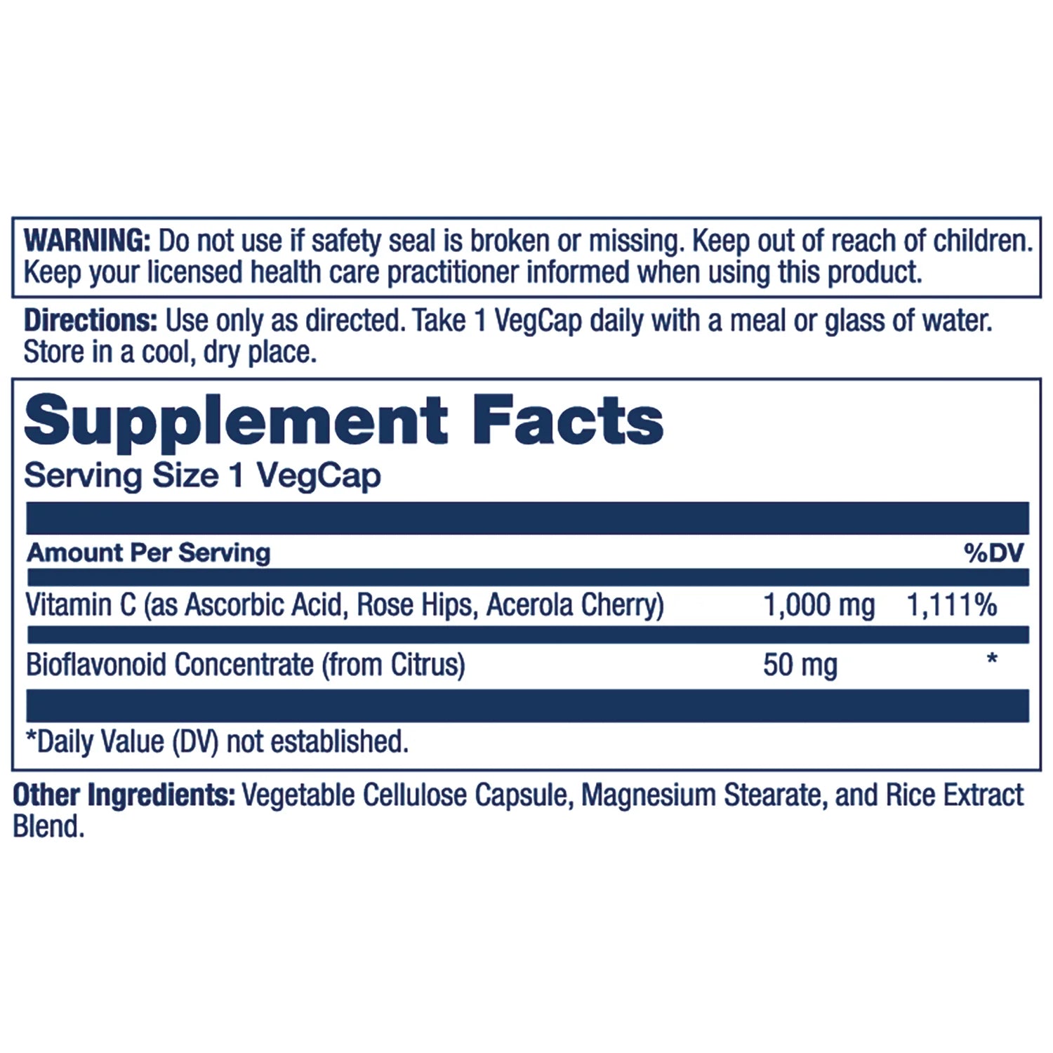 Vitamin C with Bioflavonoid Concentrate