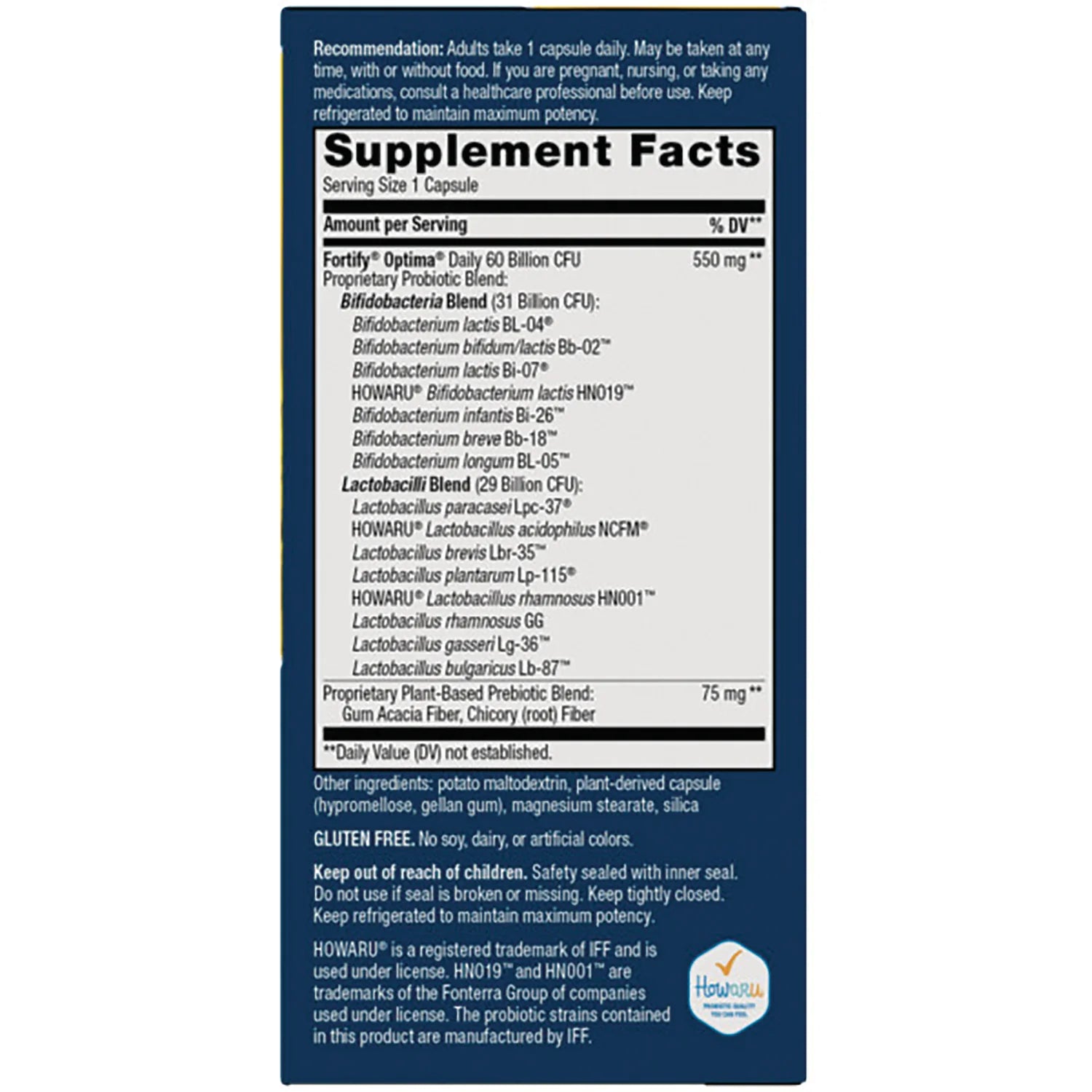 Fortify Optima Probiotic