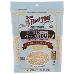 Organic Quick Cooking Steel Cut Oats