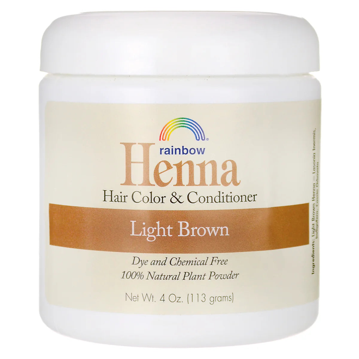 Henna Hair Color & Conditioner - Light Brown