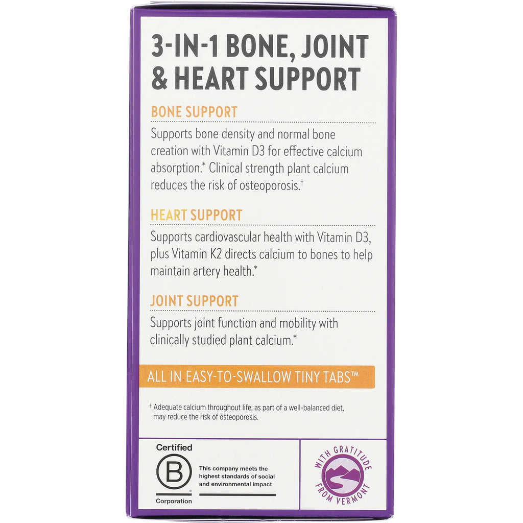 Plant Calcium Bone Strength Take Care - Tiny Tabs