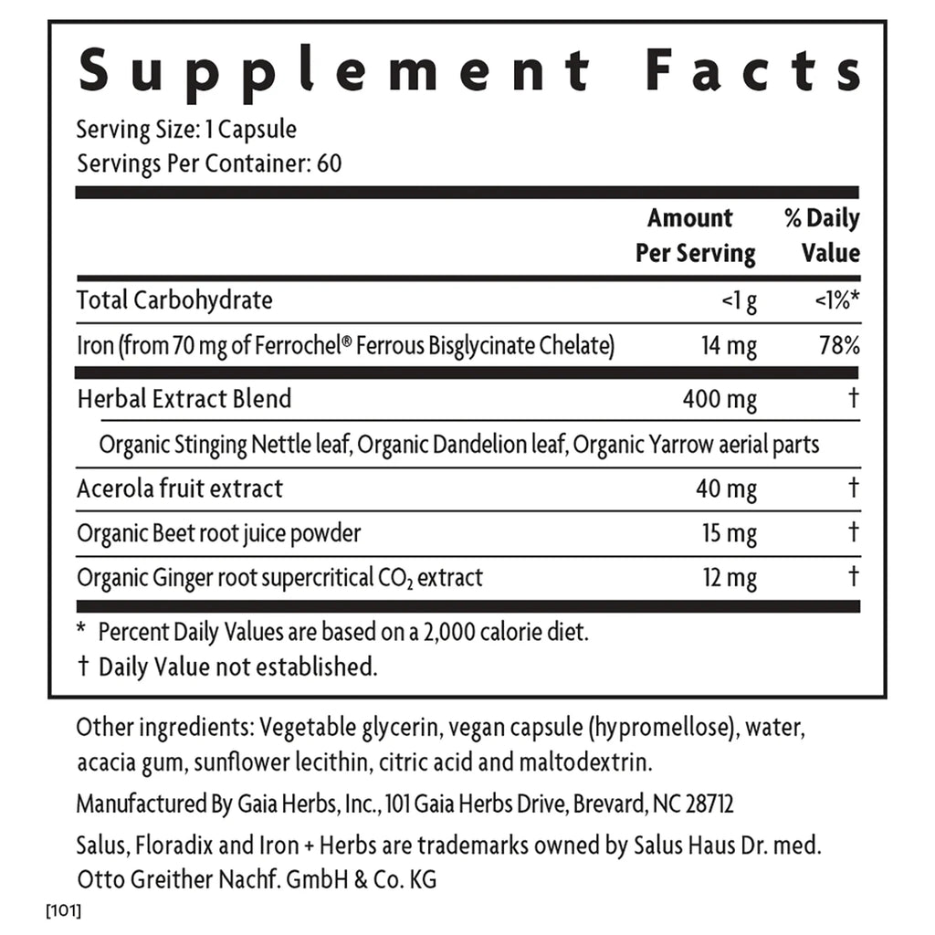 Floradix Iron + Herbs