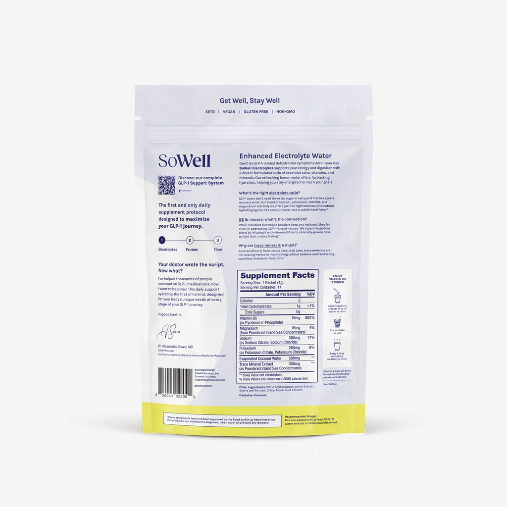 Electrolytes - Lemon Water