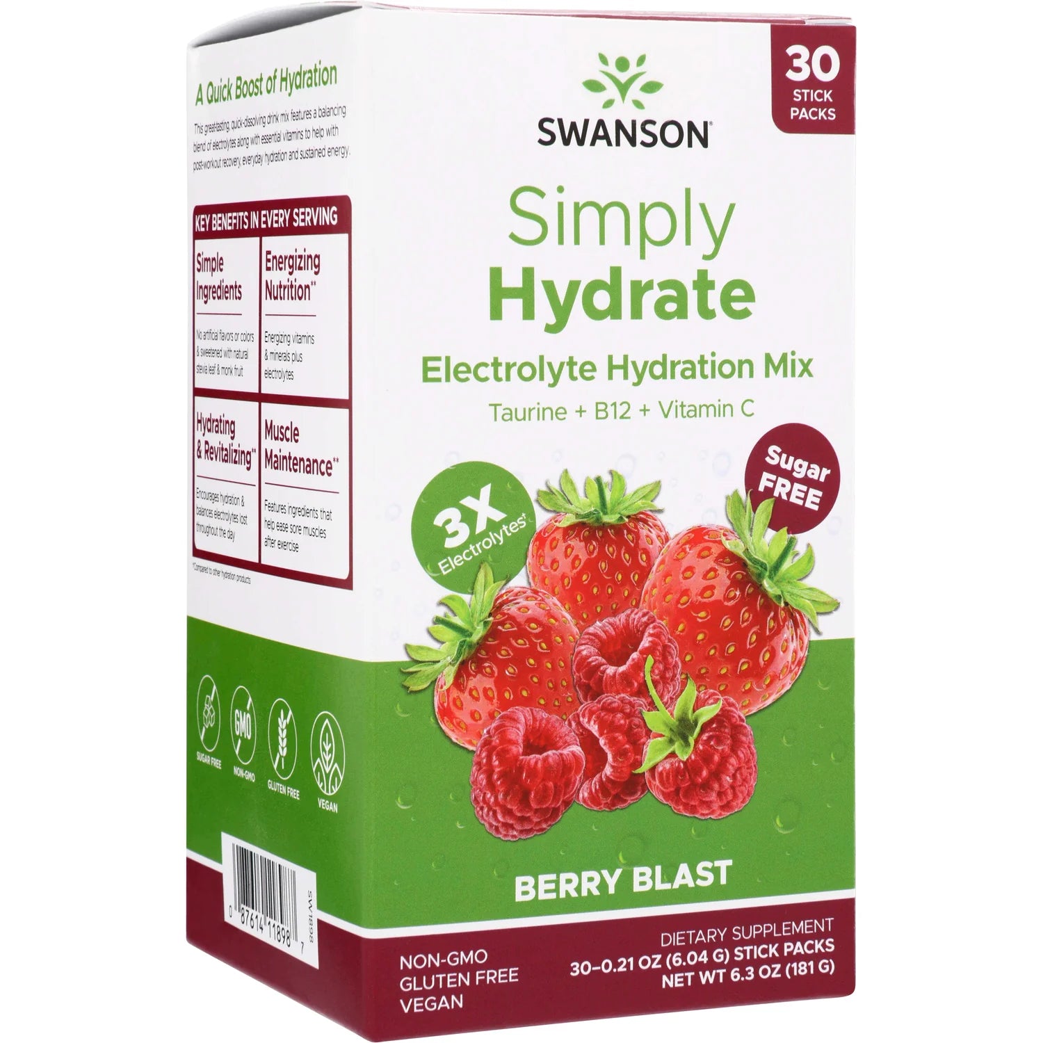 Simply Hydrate Electrolyte Hydration Mix