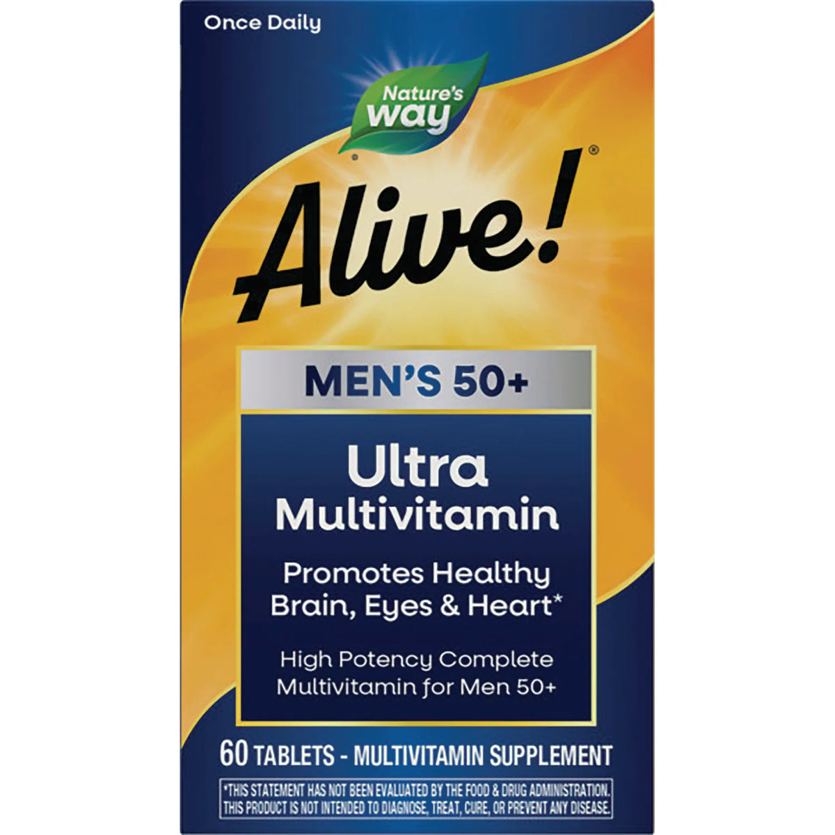 Alive! Mens 50+ Ultra Multivitamin