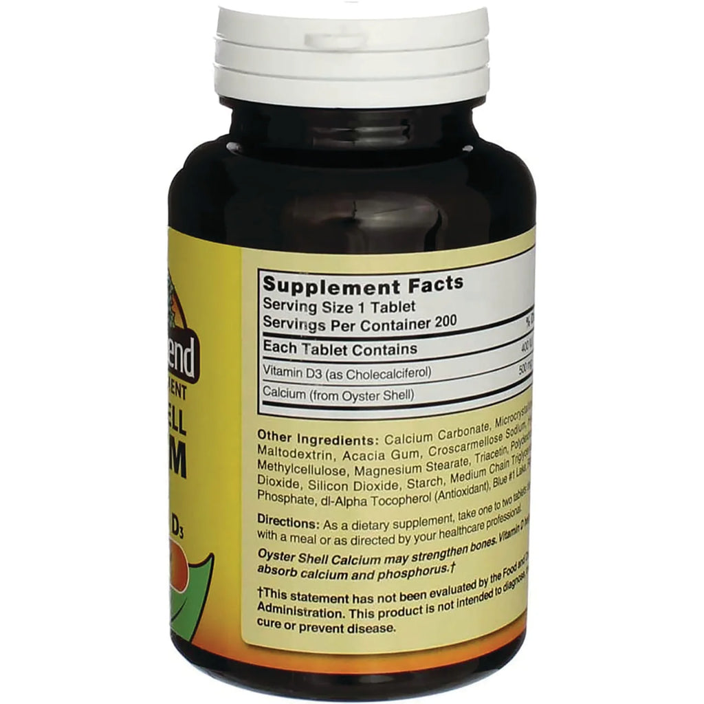 Oyster Shell Calcium with Vitamin D3