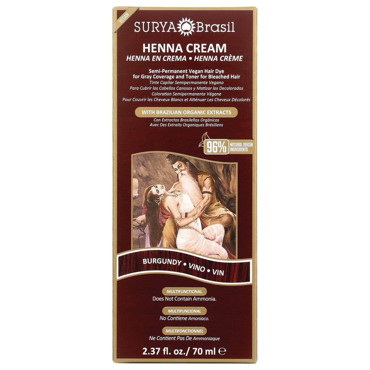 Henna Cream - Burgundy