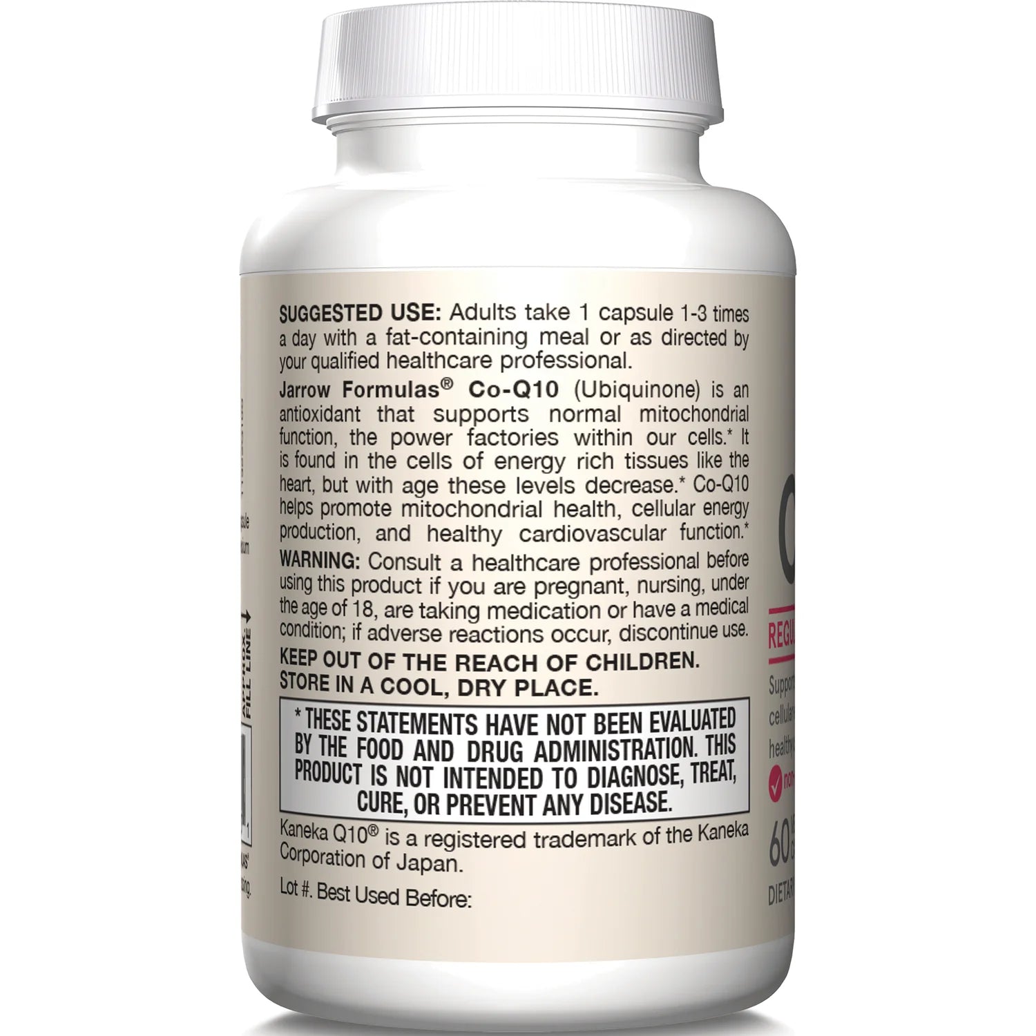 Vegan Co-Q10 Regular Strength