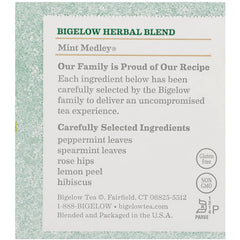 Mint Medley Herb Tea Spearmint & Peppermint