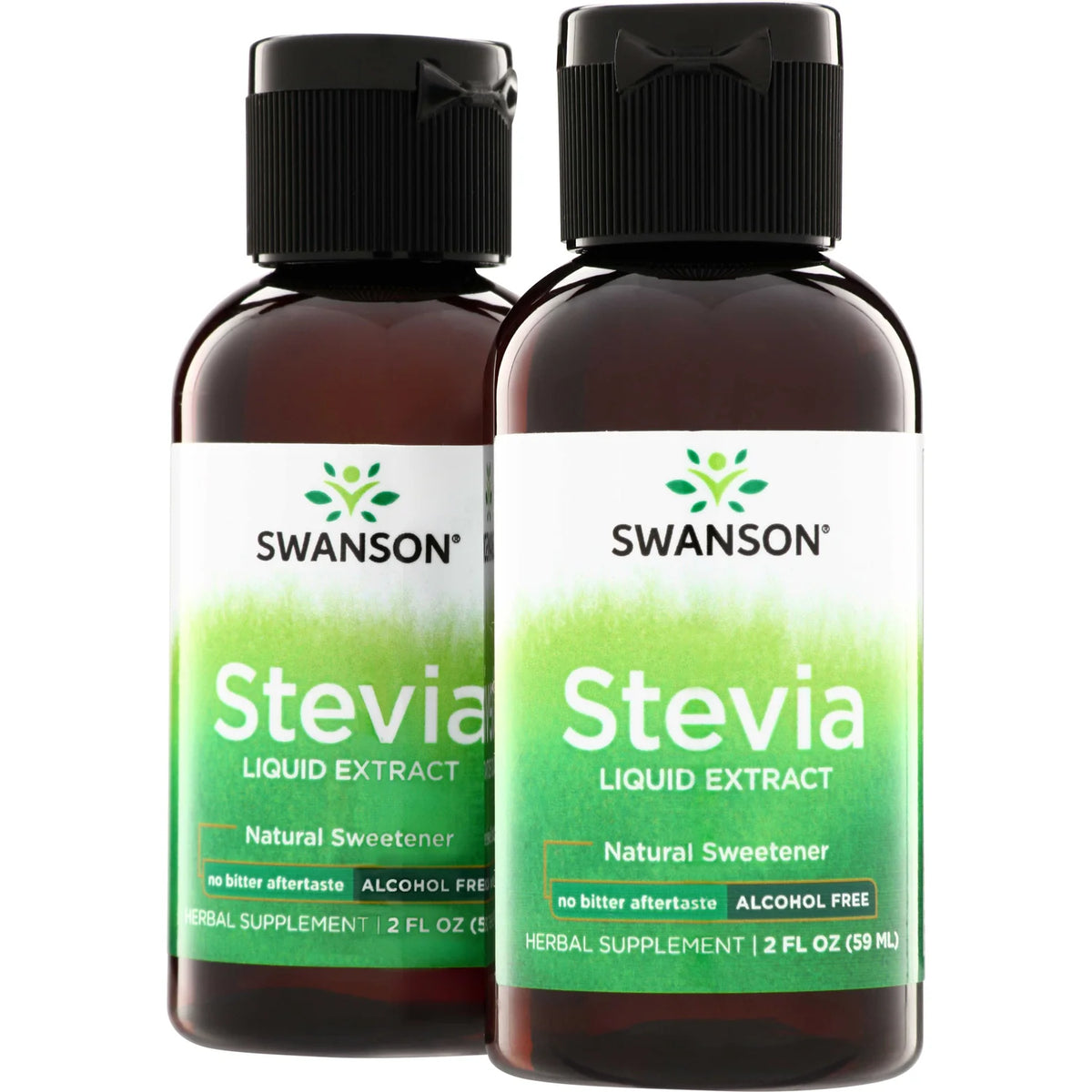 Stevia Liquid Extract - Alcohol Free - 2 Pack