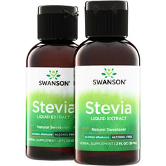 Stevia Liquid Extract - Alcohol Free - 2 Pack