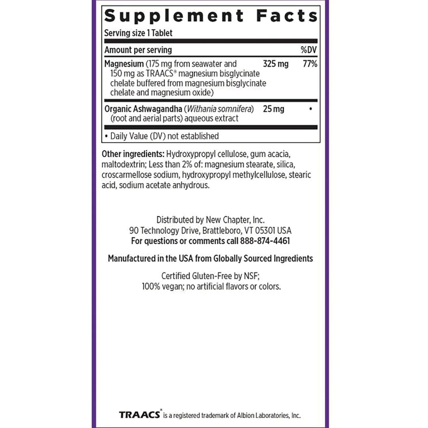 Magnesium + Ashwagandha
