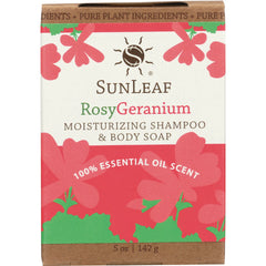 Moisturizing Shampoo and Body Soap - Rosy Geranium