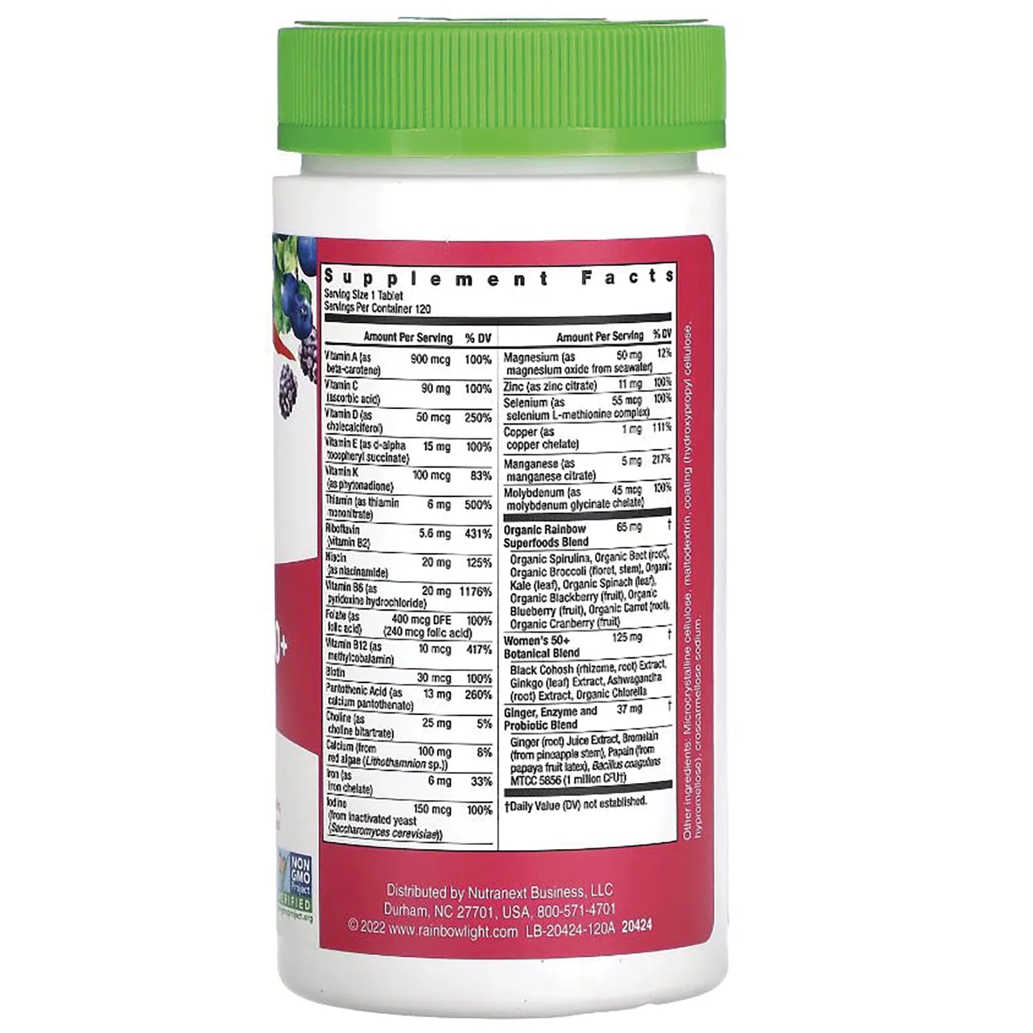 High Potency Womens One 50+ Daily Multivitamin