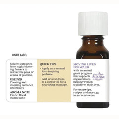 Jasmine Absolute Pure Essential Oil in Jojoba Oil