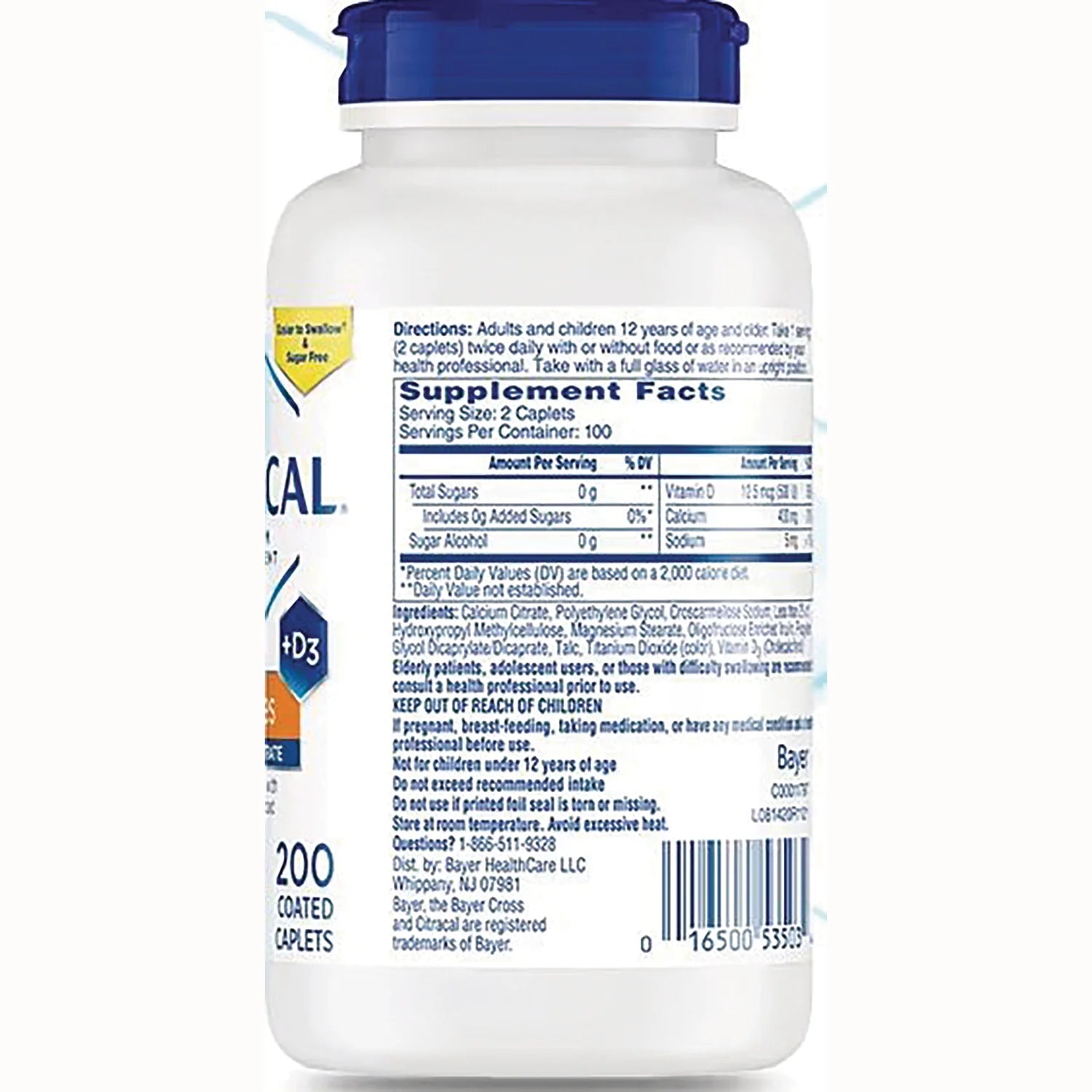 Calcium Citrate + D3 Petites