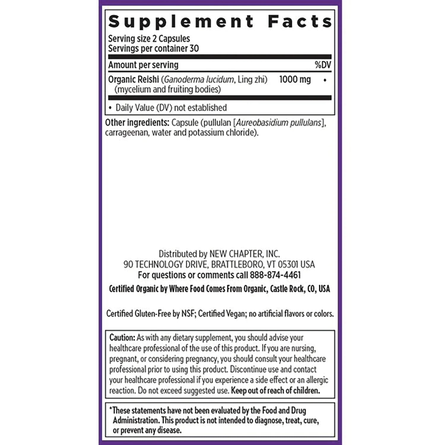 Reishi Mushroom Blend