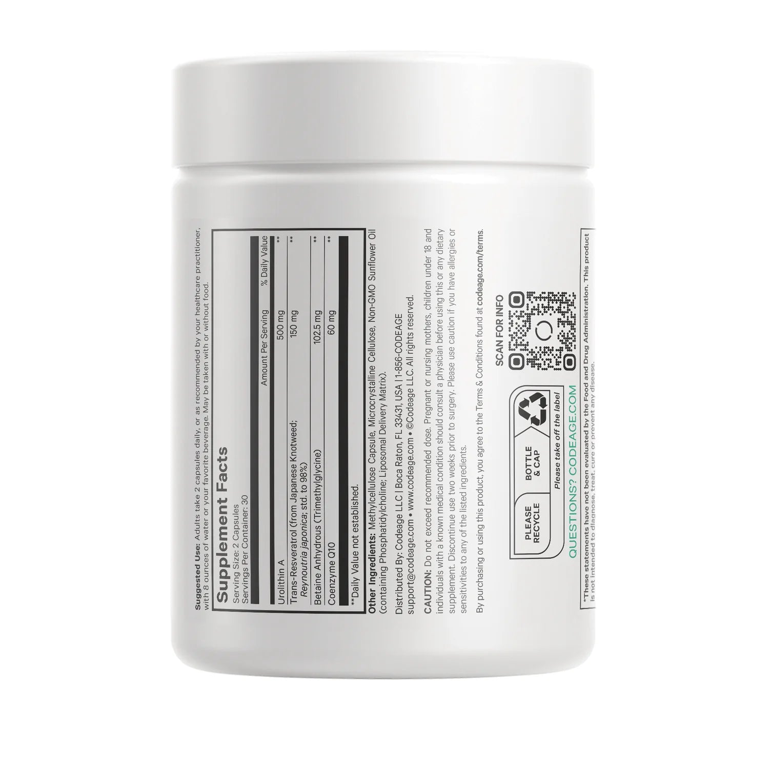 Liposomal Urolithin A