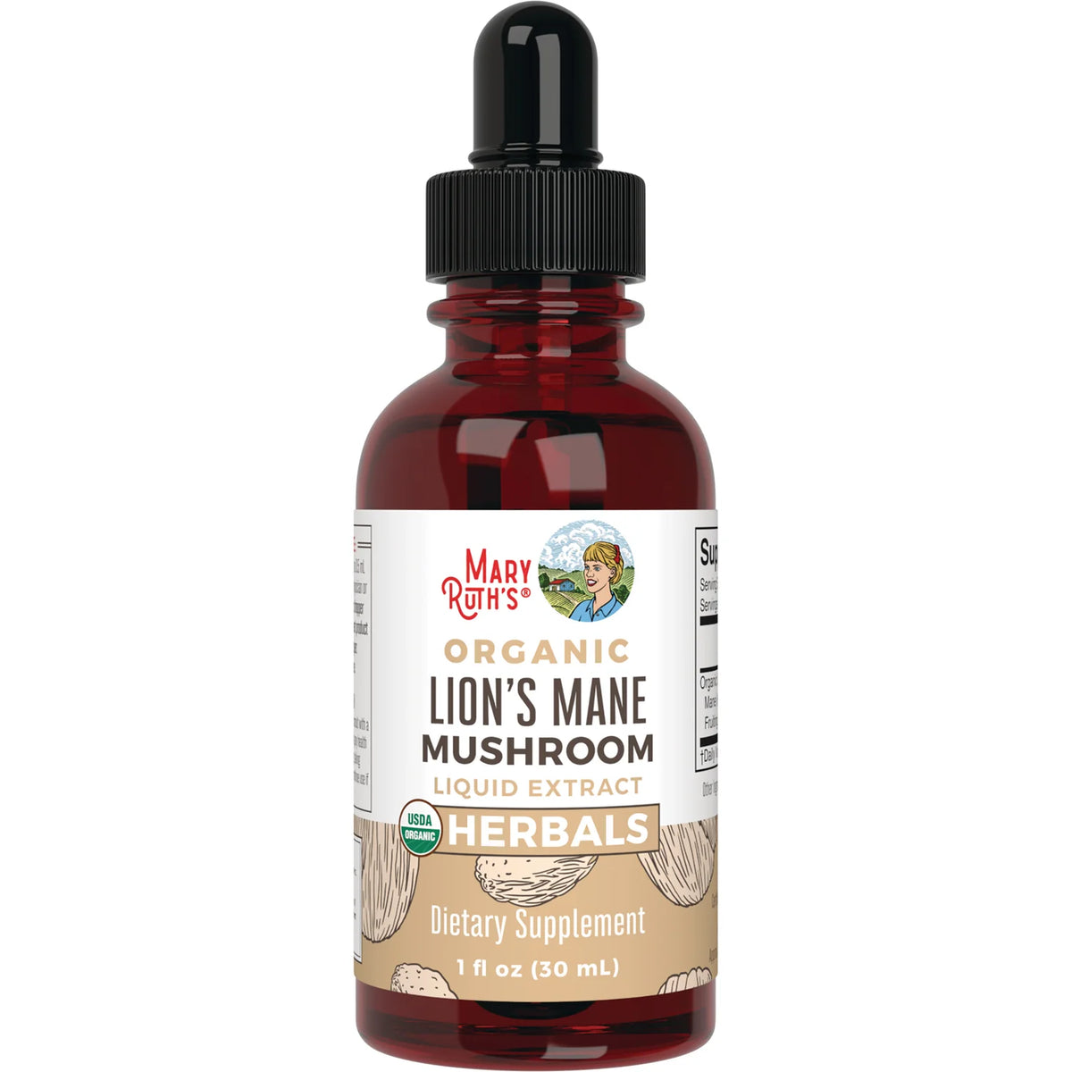 Organic Lions Mane Mushroom Liquid Extract