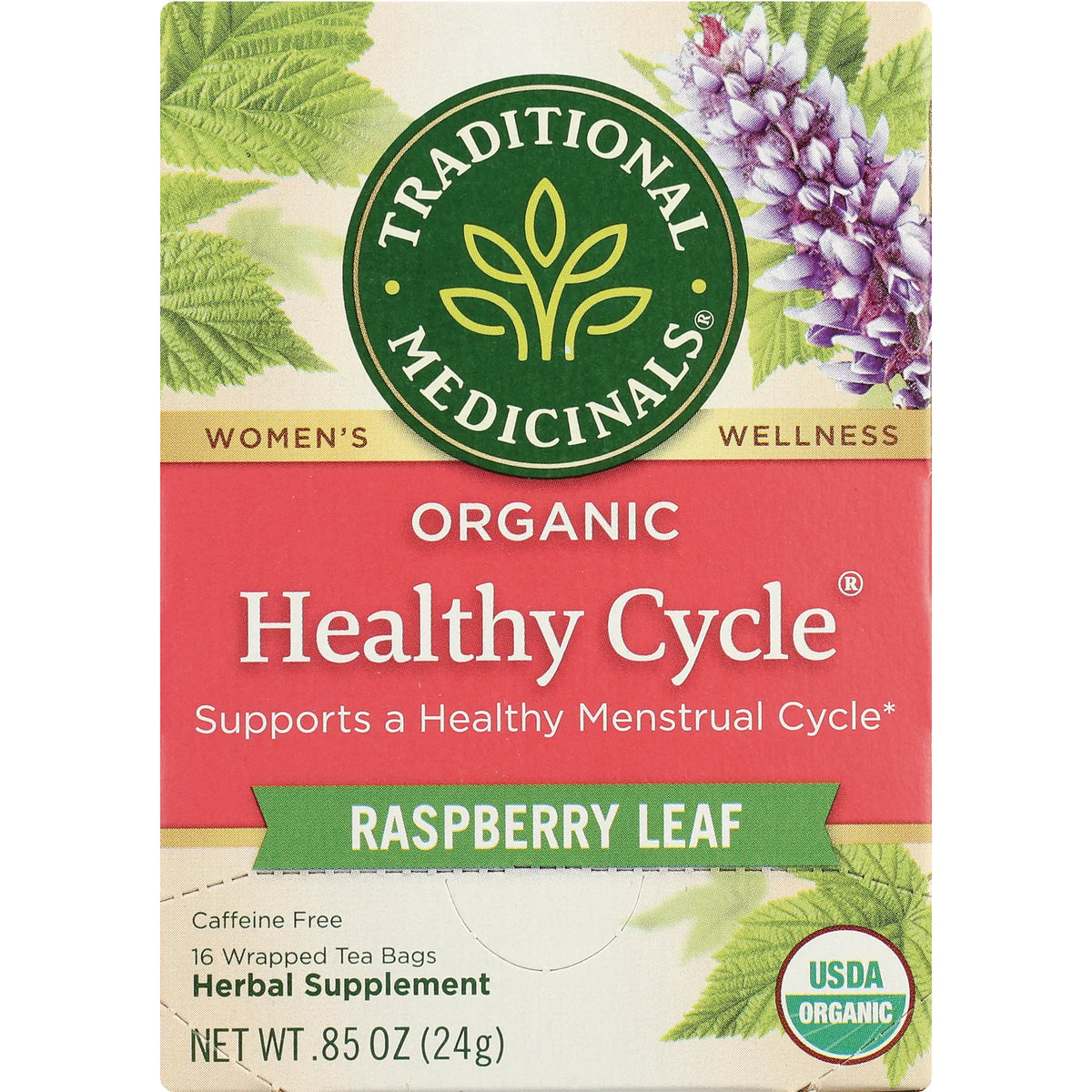 Organic Healthy Cycle Tea - Raspberry Leaf