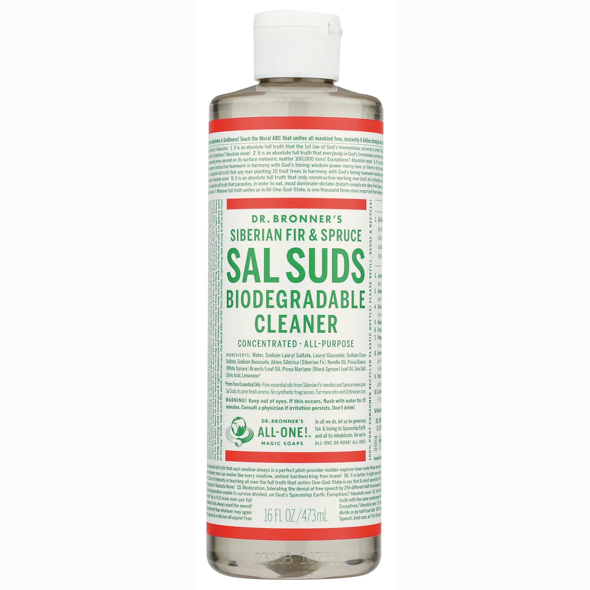 Sal Suds Biodegradable Cleaner