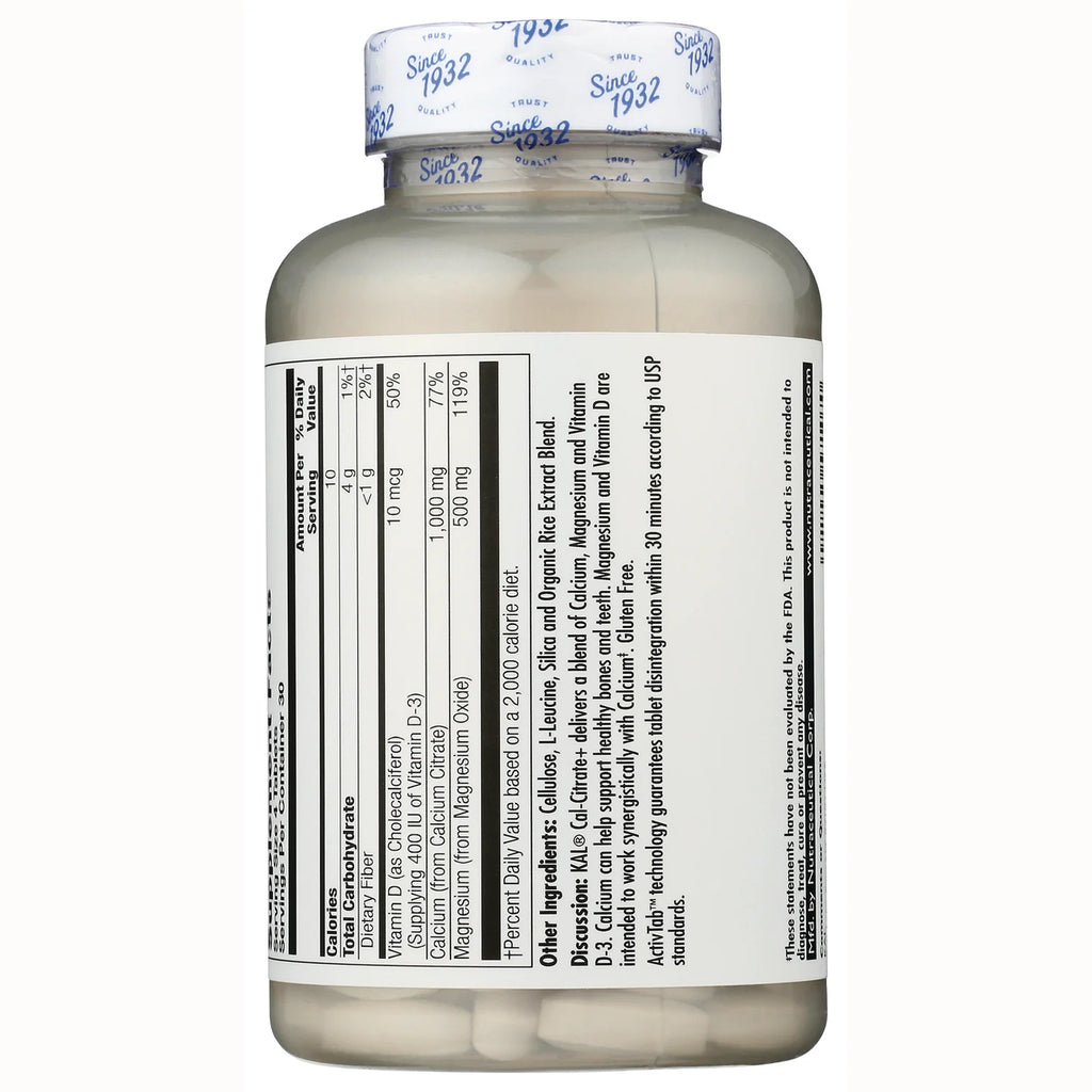 Cal-Citrate + D3 & Magnesium