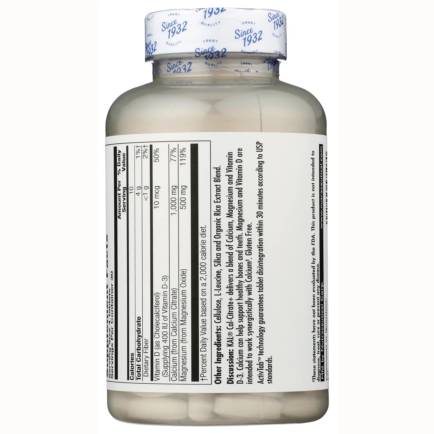 Cal-Citrate + D3 & Magnesium