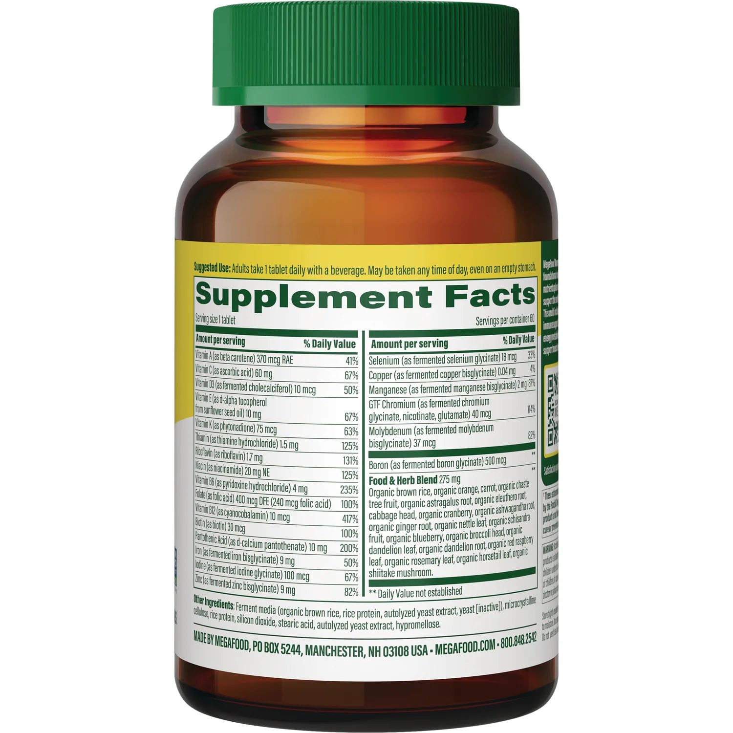 Womens One Daily Multivitamin