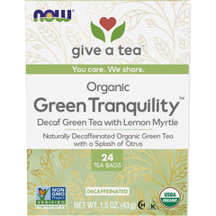 Organic Green Tranquility Tea - Decaffeinated