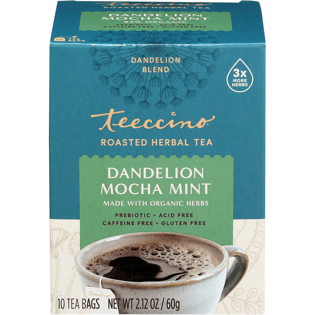 Roasted Herbal Tea - Dandelion Mocha Mint