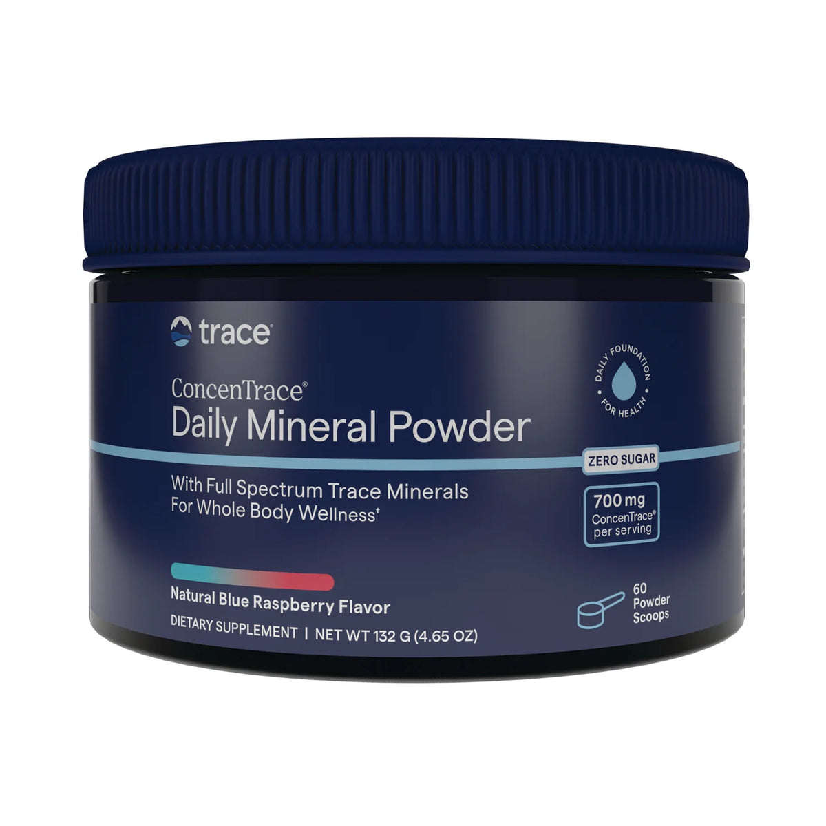 ConcenTrace Daily Mineral Powder - Blue Raspberry