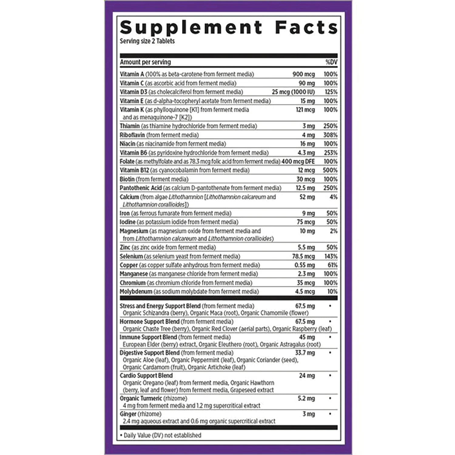 Womens Advanced Multivitamin