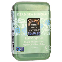 Dead Sea Minerals Triple Milled Bar Soap - Eucalyptus