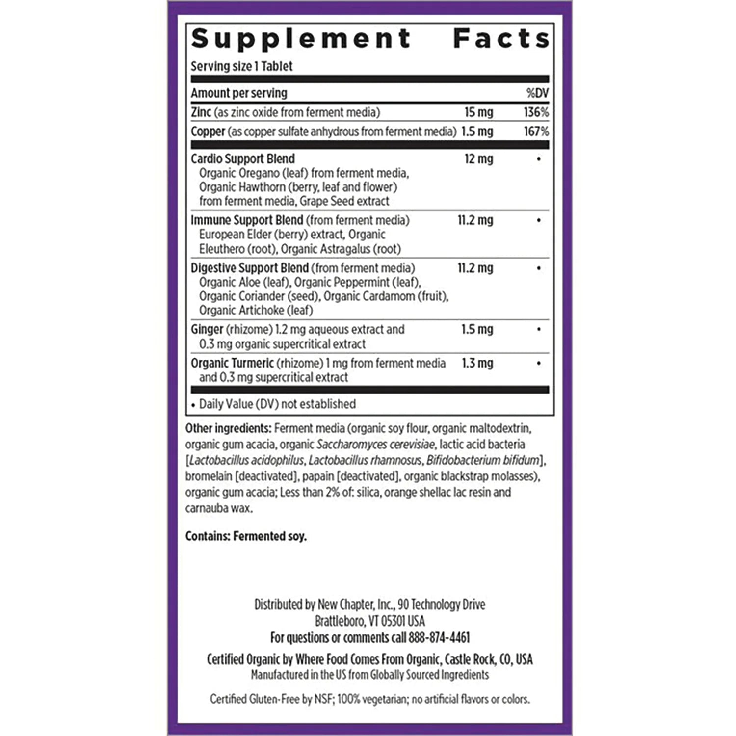 Fermented Zinc Complex