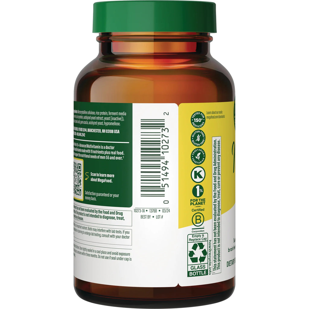 Mens 55+ Advanced Mulitvitamin