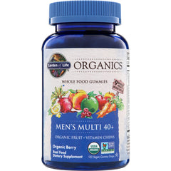 Organics Mens Multi 40+ Gummies - Organic Berry