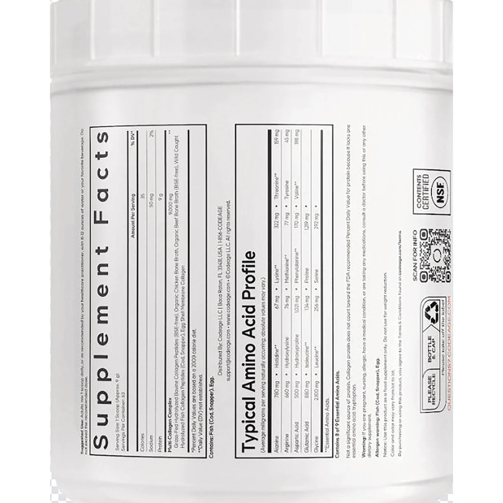 Multi Collagen Peptides - Unflavored